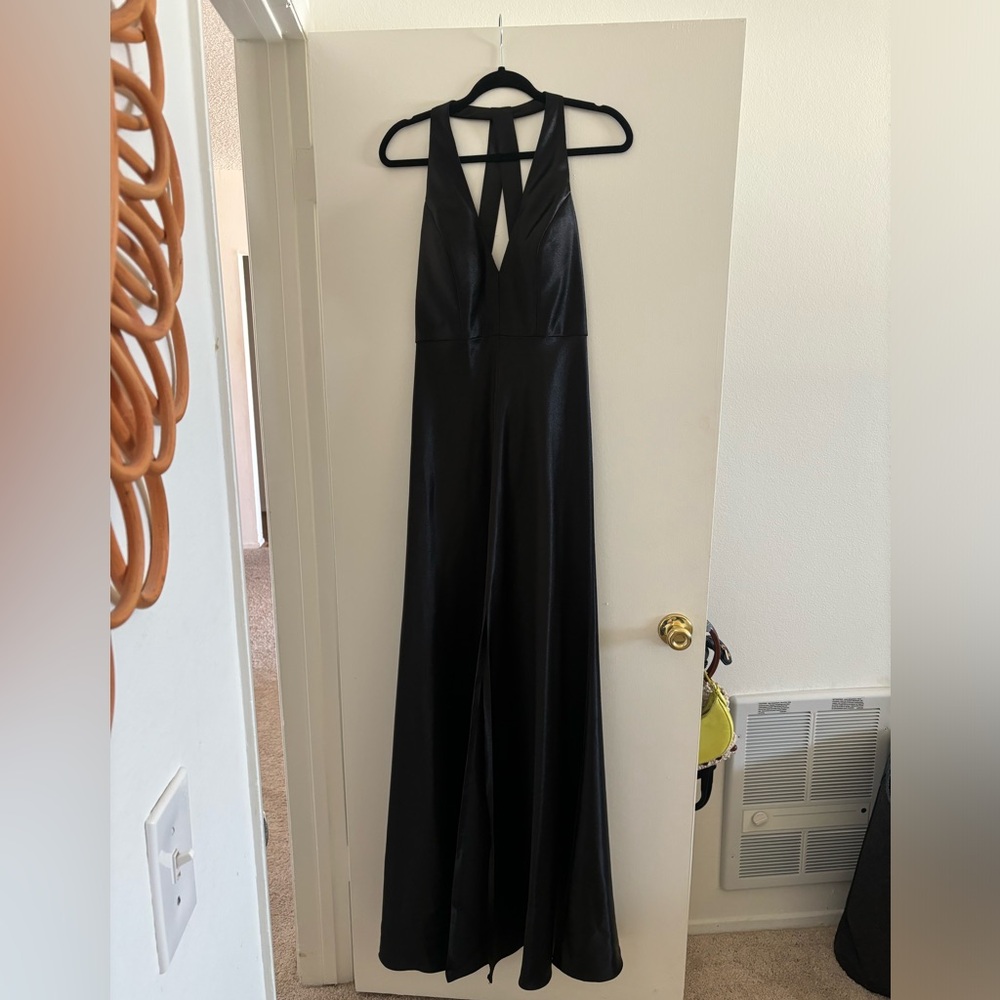 Black bridesmaids dress Jenny Yoo Corrine Bridesmaid Dress - Picture 3 of 11
